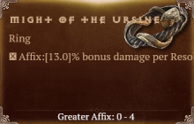 Might of the Ursine [ ⭐️ Affix: MAX ROLL] Reckoning SC