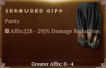 Shrouded Gift [ ⭐️ Affix: HIGH ROLL] Reckoning SC