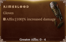 Rimeblood [ ⭐️ Affix: MAX ROLL] Reckoning SC