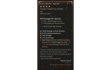 Ancients' Oath [Max Unique | ⭐️ 4 Greater | Two-Handed Axe | Barbarian]