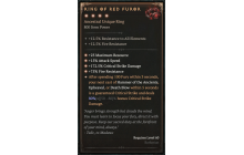 Ring of Red Furor [Max Unique | ⭐️ 4 Greater | Ring | Barbarian]