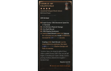 Shroud of Khanduras [Max Unique | ⭐️ 4 Greater | Chest Armor | Rogue]