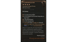 Flameweaver [Max Unique | ⭐️ 4 Greater | Gloves | Sorcerer]