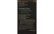 Vox Omnium [Max Unique | ⭐️ 4 Greater | Staff | Sorcerer]