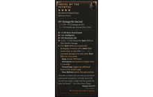Gospel of the Devotee [Max Unique | ⭐️ 4 Greater | Focus | Necromancer]