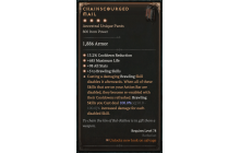 Chainscourged Mail [Max Unique | ⭐️ 4 Greater | Pants | Barbarian]