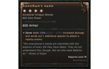 Hangman's Hand [Max Unique | ⭐️ 4 Greater | Gloves | Necromancer]