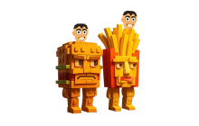 Burguro And Fryuro(Skibidi Traits) [Steal a Brainrot]