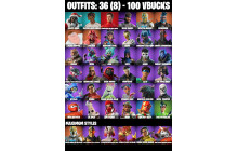UNIQUE - Skull Trooper, Valeria [36 Skins, 100 Vbucks, 42 Axes, 36 Emotes, Peter Griffin,34 Gliders and MORE!]