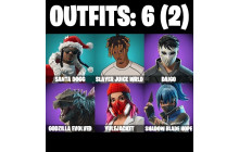 UNIQUE - Godzilla Evolved, Shadow Blade Hope [6 Skins, 20 Axes, 6 Emotes, Yulejacket,12 Gliders and MORE!]
