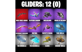 UNIQUE - Godzilla Evolved, Shadow Blade Hope [6 Skins, 20 Axes, 6 Emotes, Yulejacket,12 Gliders and MORE!]