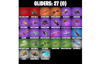 UNIQUE - Renegade Rebel , Dynamo TNTina [26 Skins, 500 Vbucks, 41 Axes, 29 Emotes, Hero Baymax, 27 Gliders and MORE!]