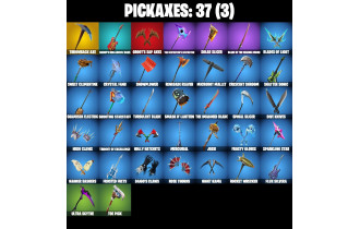 UNIQUE - Throwback Axe, Polar Peely [17 Skins, 100 Vbucks, 37 Axes, 29 Emotes, Sing Along, 25 Gliders and MORE!]