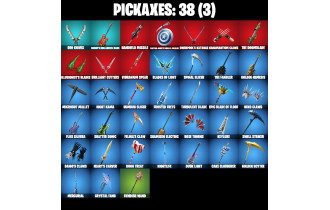 UNIQUE - Shuri, Mysterio [25 Skins, 650 Vbucks, 38 Axes, 34 Emotes, Captain Jones, 25 Gliders and MORE!]