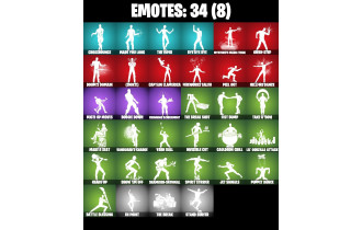 UNIQUE - Shuri, Mysterio [25 Skins, 650 Vbucks, 38 Axes, 34 Emotes, Captain Jones, 25 Gliders and MORE!]