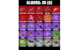 UNIQUE - Shuri, Mysterio [25 Skins, 650 Vbucks, 38 Axes, 34 Emotes, Captain Jones, 25 Gliders and MORE!]