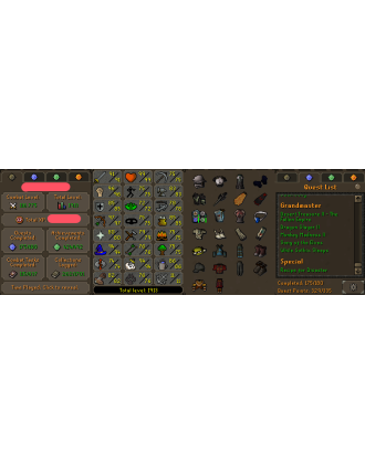 Main | TTL: 1913 | CL: 116 | QP: 329 [Avernic Defender, Fire Cape, B Gloves, Ava's, MM2, MM1, DS2, Void, DT2, SOTE + MORE!]