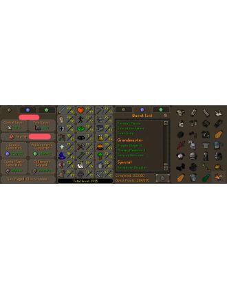 Main | TTL: 1935 | CL: 117 | QP: 284 [Fire Cape, B Gloves, Ava's, Max POH, MM2, MM1, DS2, Void, Torso, SOTE + MORE!]