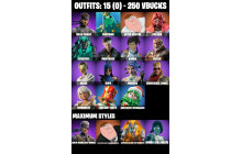 UNIQUE - Peter Griffin,  Valeria [15 Skins, 250 Vbucks, 24 Axes, 27 Emotes, Peter Griffin, 21 Gliders and MORE!]