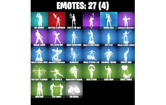 UNIQUE - Peter Griffin,  Valeria [15 Skins, 250 Vbucks, 24 Axes, 27 Emotes, Peter Griffin, 21 Gliders and MORE!]