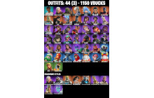 UNIQUE - Update Journal, Aura [44 Skins, 1150 Vbucks, 60 Axes, 49 Emotes, Eren Jaeger, 57 Gliders and MORE!]