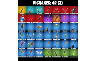 UNIQUE - Solid Snake, Slayer Juice Wrld [27 Skins, 950 Vbucks, 42 Axes, 27 Emotes, Holiday Boxy, 35 Glds and MORE!]