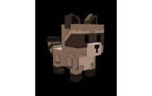 Giantgolem Raccoon (HUGE) (60-62KG Age 100) [Grow A Garden]