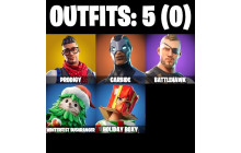 UNIQUE - Rust Bucket , Flappy [5 Skins, 5 Axes, 4 Emotes, 1 Gliders and MORE!]
