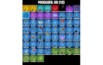 UNIQUE - Contract Giller , Polar Peely [34 Skins, 100 Vbucks, 49 Axes, 46 Emotes, 53 Gliders and MORE!]