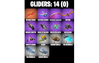 UNIQUE - Santa Dogg, Hero Baymax [12 Skins, 300 Vbucks, 17 Axes, 19 Emotes, 14 Gliders and MORE!]