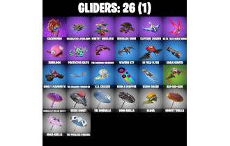 UNIQUE - Flex On 'Em, Aura [36 Skins, 1200 Vbucks, 38 Axes, 26 Emotes, 26 Gliders and MORE!]
