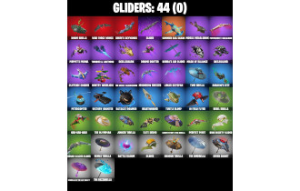 UNIQUE - Backlash, Poseidon  [28 Skins, 450 Vbucks, 53 Axes, 40 Emotes, 44 Gliders and MORE!]