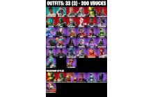 UNIQUE - Chaos Director, Daigo [33 Skins, 200 Vbucks, 44 Axes, 28 Emotes, 29  Gliders and MORE!]