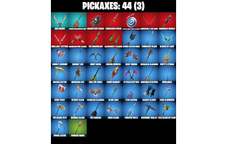 UNIQUE - Chaos Director, Daigo [33 Skins, 200 Vbucks, 44 Axes, 28 Emotes, 29  Gliders and MORE!]