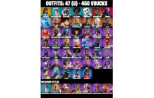 UNIQUE - The Crane Kick , Trinity's Kick [47 Skins, 450 Vbucks, 61 Axes, 43 Emotes, 38 Gliders and MORE!]