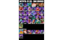 UNIQUE - Peter Griffin,  Hades [31 Skins, 300 Vbucks, 56 Axes, 45 Emotes, 45 Gliders and MORE!]