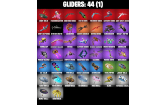 UNIQUE - Clone Trooper, Kendo [32 Skins, 1900 Vbucks, 59 Axes, 36 Emotes, 44 Gliders and MORE!]