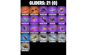 UNIQUE - Backlash, Chaos Director  [30 Skins, 50 Vbucks, 41 Axes, 33 Emotes, 21 Gliders and MORE!]