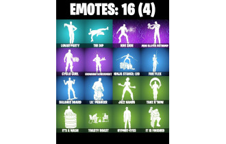 UNIQUE - Doom Slayer , Geralt Of Rivia  [10 Skins, 600 Vbucks, 16 Axes, 16 Emotes, 20 Gliders and MORE!]