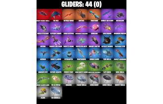 UNIQUE - Oscar, Vengeance Jones [32 Skins, 1250 Vbucks, 50 Axes, 39 Emotes, 44 Gliders and MORE!]