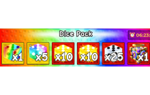 Dice Pack [Escape Tsunami for Brainrot]
