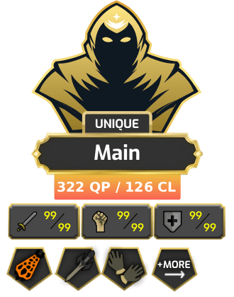 Main | Staker | TTL: 2371 | CL: 126 | QP: 322 [Max Combat, Max Melee, Infernal, Avernic Defender, B Gloves, Rigour + MORE!]