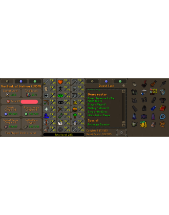 Main | Staker | TTL: 2371 | CL: 126 | QP: 322 [Max Combat, Max Melee, Infernal, Avernic Defender, B Gloves, Rigour + MORE!]