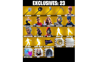 UNIQUE - Hot Marat, OG STW [235 Skins, 300 Vbucks, 279 Axes, 187 Emotes, 206 Gliders and MORE!]