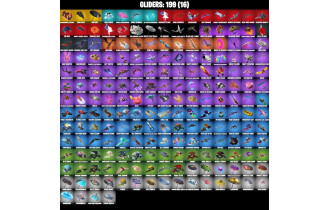 UNIQUE - Lucky Rider , Poised Playmaker  [327 Skins, 100 Vbucks, 321 Axes, 204 Emotes, 199 Gliders and MORE!]