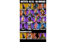 UNIQUE - Rogue Agent, Take The L [16 Skins, 50 Vbucks, 14 Axes, 17 Emotes, 18 Gliders and MORE!]