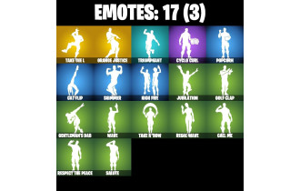 UNIQUE - Rogue Agent, Take The L [16 Skins, 50 Vbucks, 14 Axes, 17 Emotes, 18 Gliders and MORE!]