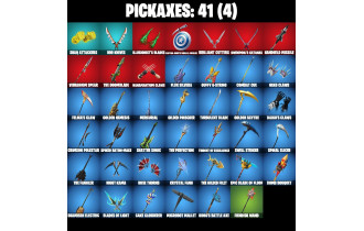 UNIQUE - Peelverine, Shuri  [25 Skins, 200 Vbucks, 41 Axes, 34 Emotes and MORE!]