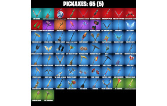 UNIQUE - Gwenpool, Emma Frost [36 Skins, 1600 Vbucks, 65 Axes, 45 Emotes, 63 Gliders and MORE!]