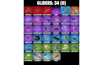 UNIQUE -  Peter Griffin, Hades [21 Skins, 550 Vbucks, 45 Axes, 32 Emotes, 34 Gliders and MORE!]